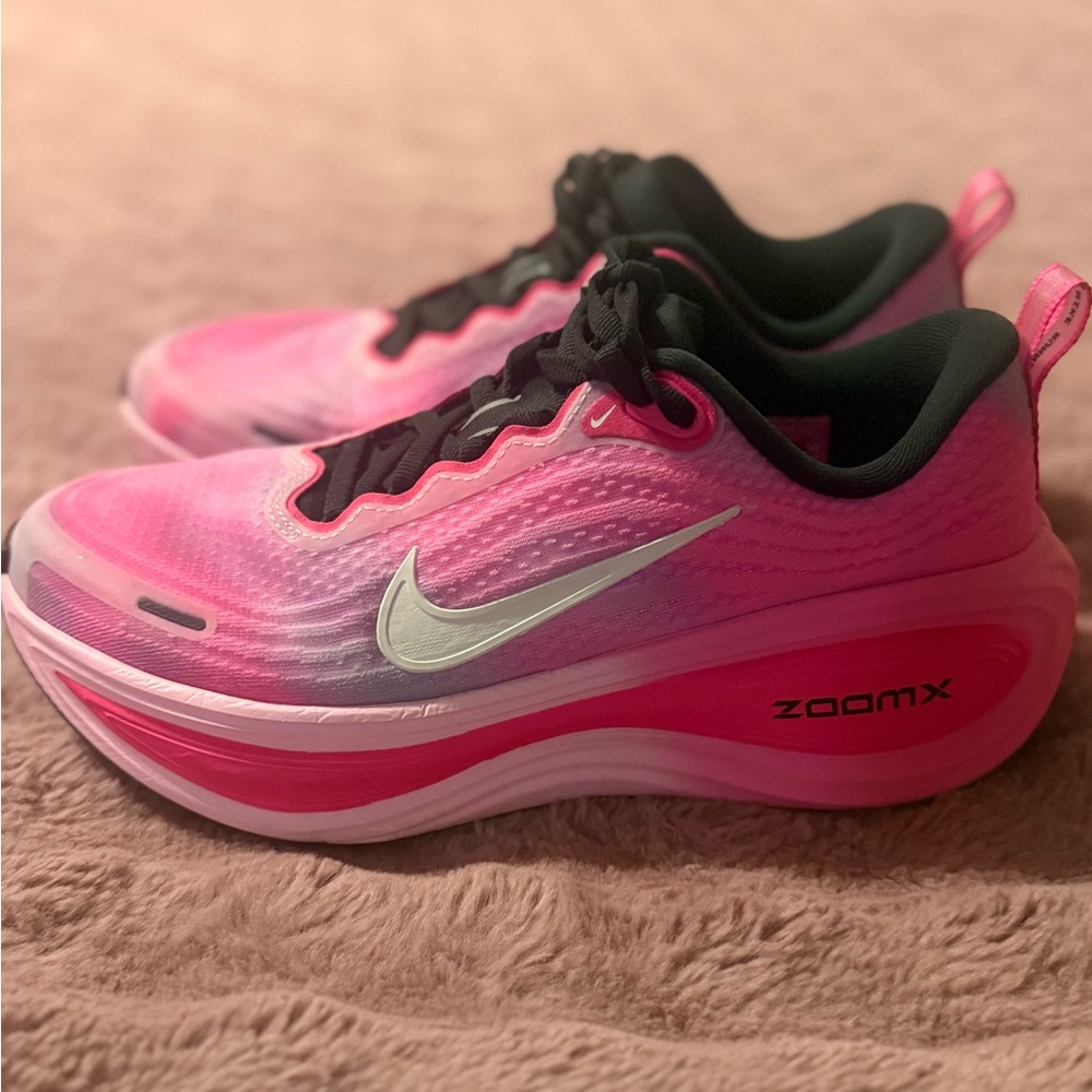 Nike Vomero Plus ZoomX Pink White Black Running Shoes